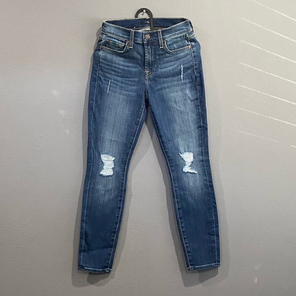 7 for all mankind Ankle Gwenevere Jeans Size 25